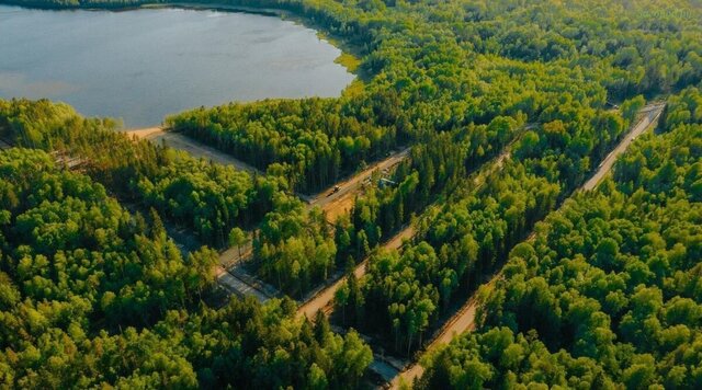 9746 км, Всеволожский р-н, Токсовское городское поселение, коттеджный пос. Экофорест 2, Токсово, Ленинградское шоссе фото