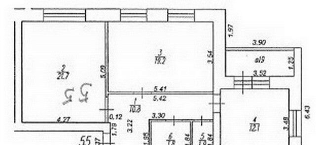 квартира г Рязань р-н Советский ул Урицкого 20к/3 фото 19