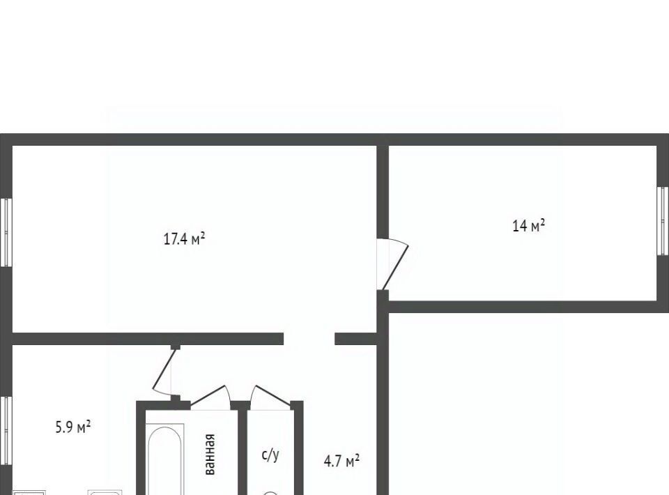 квартира г Красноярск р-н Октябрьский микрорайон Северо-Западный ул Тотмина 3 фото 13