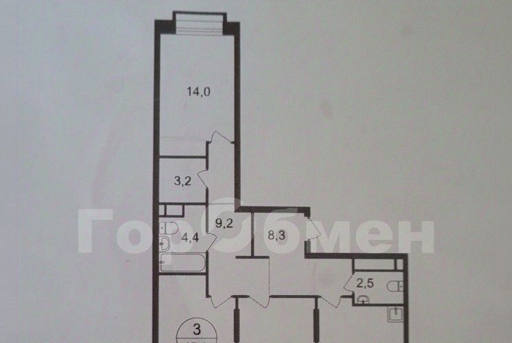 квартира г Москва метро Рассказовка ул Лестева 8к/1 Московский г. фото 1