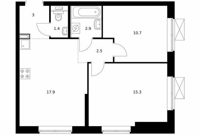 метро Кантемировская б-р Кавказский 51к/2 фото