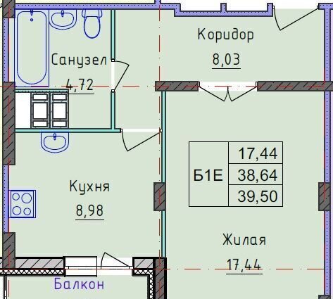 квартира г Ярославль р-н Дзержинский ул Брагинская 18к/3 ЖК Возрождение фото 2