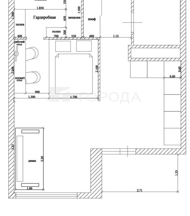 квартира г Москва метро Селигерская ш Дмитровское 107ак/4 ЖК «Город» муниципальный округ Дмитровский фото 13