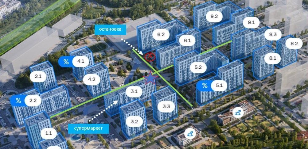 свободного назначения городской округ Домодедово с Ям ЖК Прибрежный Парк к 3. 1, Домодедово фото 3