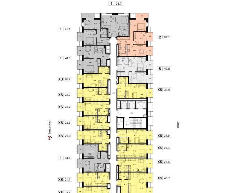 квартира г Москва метро Владыкино проезд Сигнальный 12 фото 2