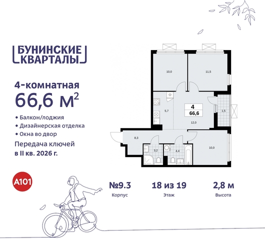 дом 2 ЖК Бунинские Кварталы метро Улица Горчакова метро Коммунарка Сосенское, Ольховая, Бунинская аллея фото