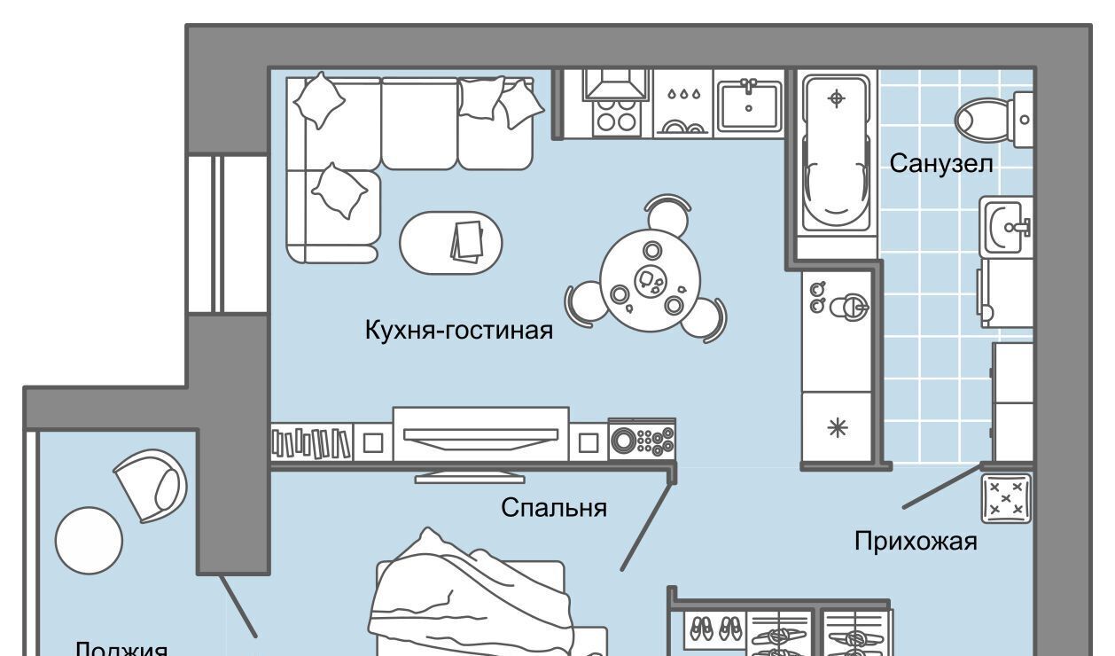 квартира ул. Строителя Николая Шишкина, 11/4, Завьяловский район, с. Первомайский фото 1