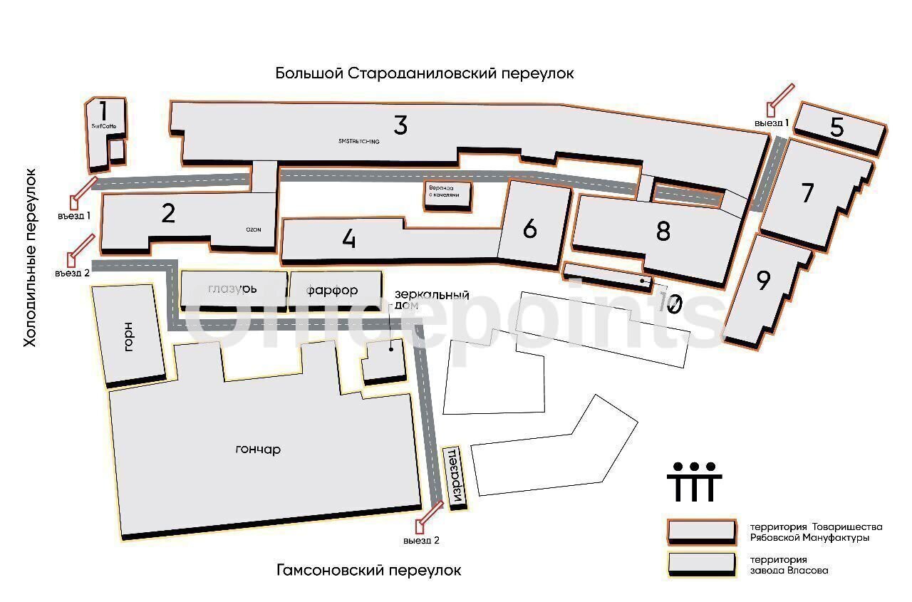 офис г Москва метро Тульская пер Холодильный 1с/3 3к фото 27