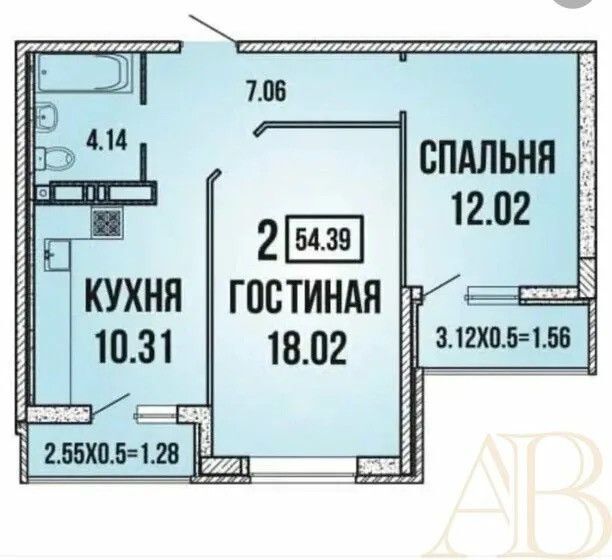 квартира г Краснодар р-н Прикубанский ул им. Героя Георгия Бочарникова 8 муниципальное образование Краснодар фото 1