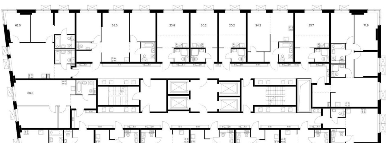 квартира г Москва метро Аминьевская ЖК Новое Очаково к 1. 3 фото 2