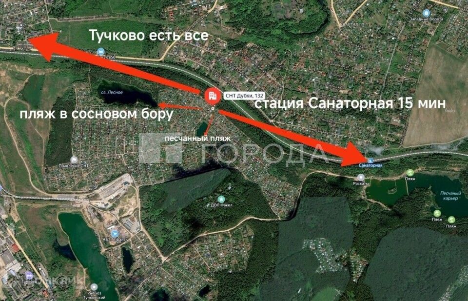 дом городской округ Рузский п Тучково снт Дубки 132 фото 2