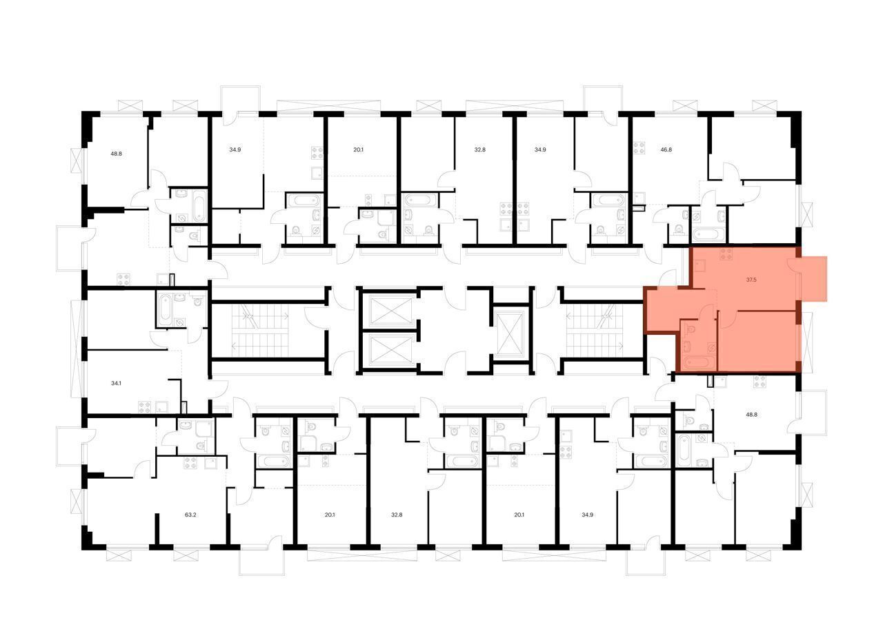 квартира г Москва метро Верхние Лихоборы Большая Академическая 85 3-й Нижнелихоборский проезд, корп. 3. 6 фото 2