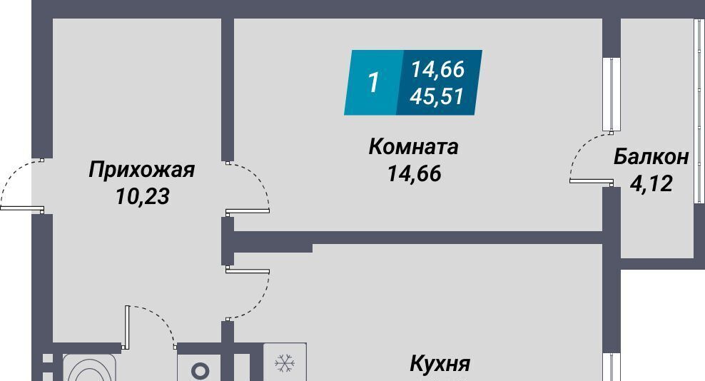 квартира г Новосибирск мкр Закаменский р-н Дзержинский Берёзовая роща 20с фото 1