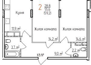 квартира г Владимир р-н Фрунзенский ул Добросельская 184а фото 1