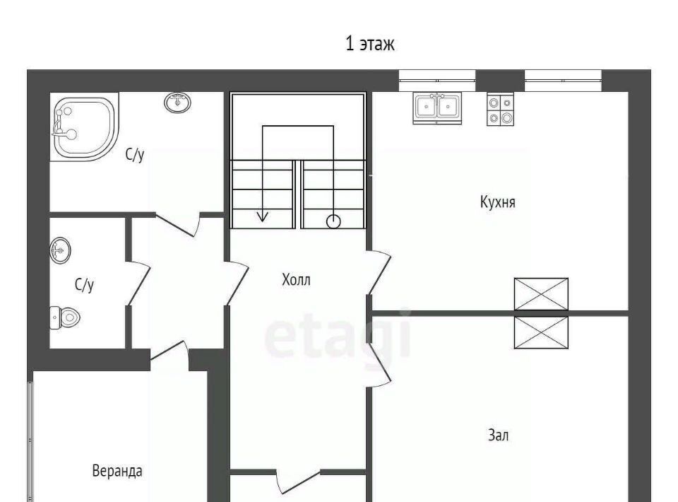 дом р-н Пестовский г Пестово ул Гагарина 2 Пестовское городское поселение фото 48