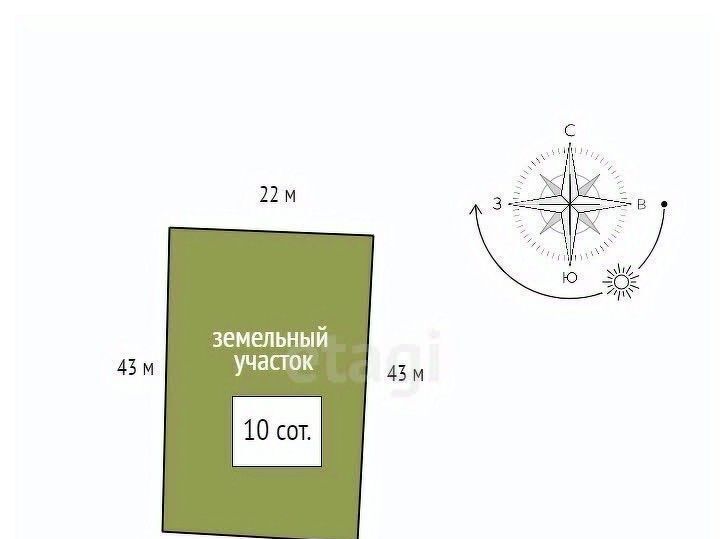 земля р-н Емельяновский с/с Солонцовский сельсовет, Есения ДНТ фото 7