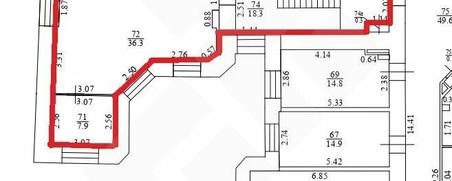 офис г Москва метро Белорусская ул Лесная 43 муниципальный округ Тверской фото 7