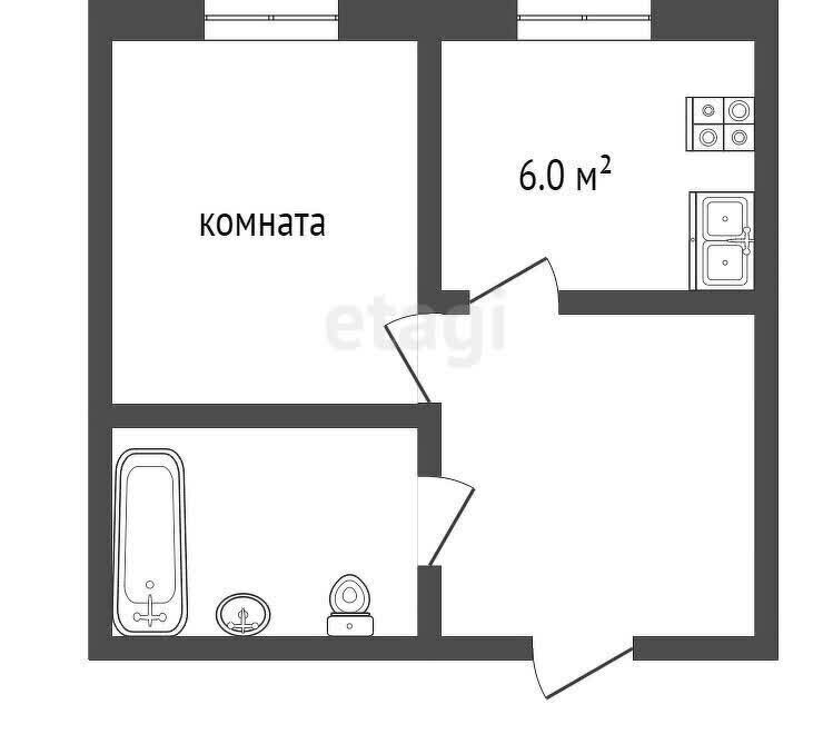 квартира г Ярославль р-н Фрунзенский Дядьково ул Светлая 34 фото 5