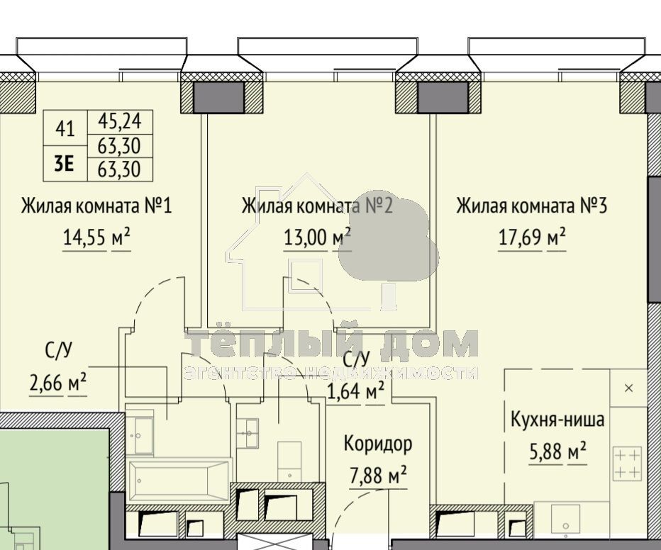 квартира г Москва ул Ботаническая 29ак/3 муниципальный округ Марфино фото 13