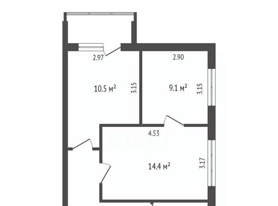 квартира г Москва метро Медведково ул Челюскинская 14к/1 фото 2