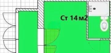 квартира г Москва метро Домодедовская ш Каширское 128к/2 фото 9