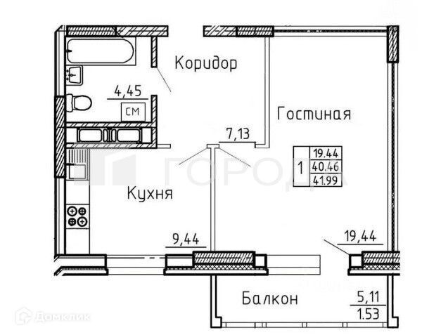 квартира г Москва ул Воронежская 9 Южный административный округ фото 10