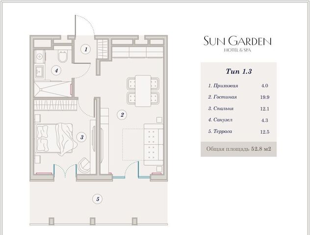 апарт-отель Sun Garden Hotel SPA фото