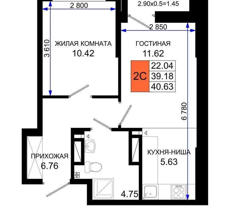 квартира г Ростов-на-Дону р-н Октябрьский Нефтекачка ЖК «Октябрь Парк» квартал фото 1