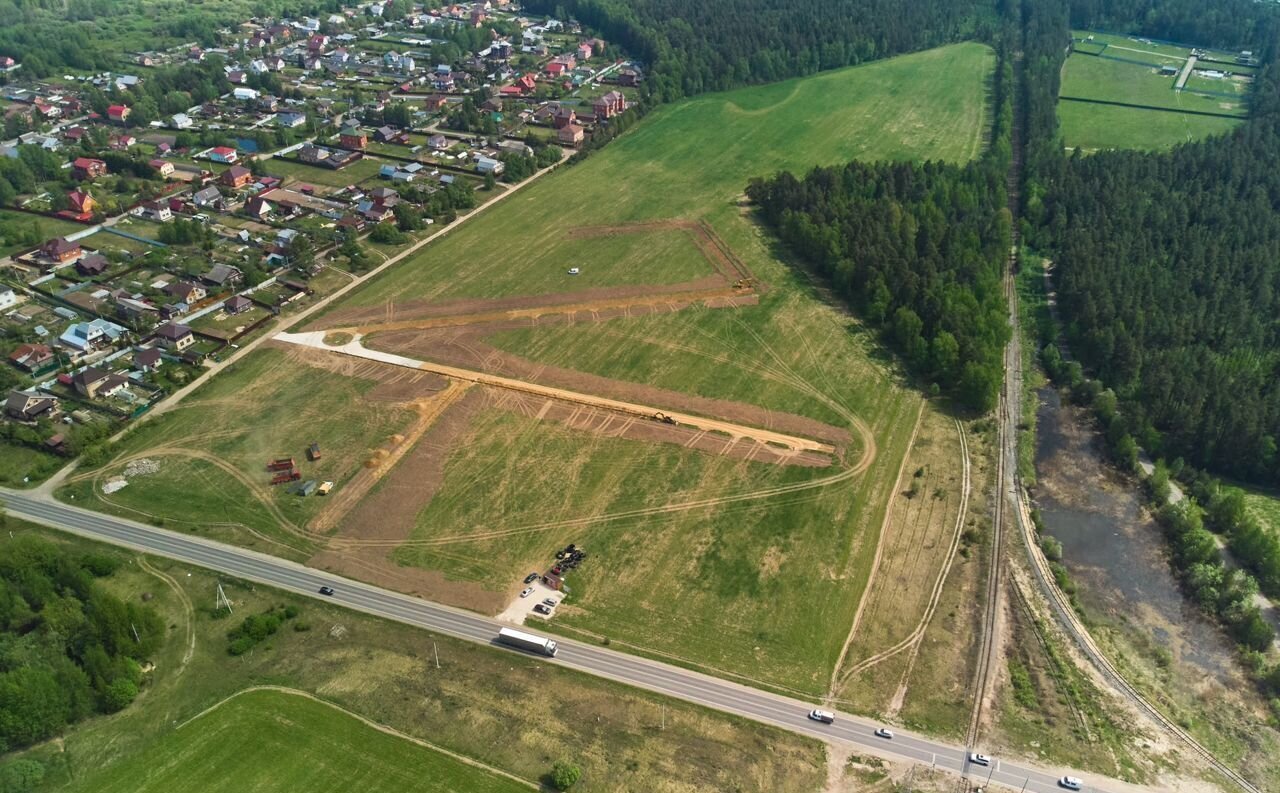 земля городской округ Богородский г Ногинск 40 км, д. Починки, Щёлковское шоссе фото 1