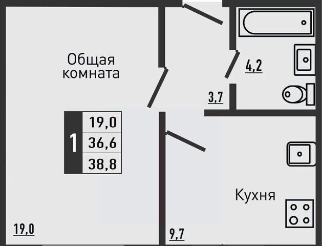 квартира дом 2к/2 фото