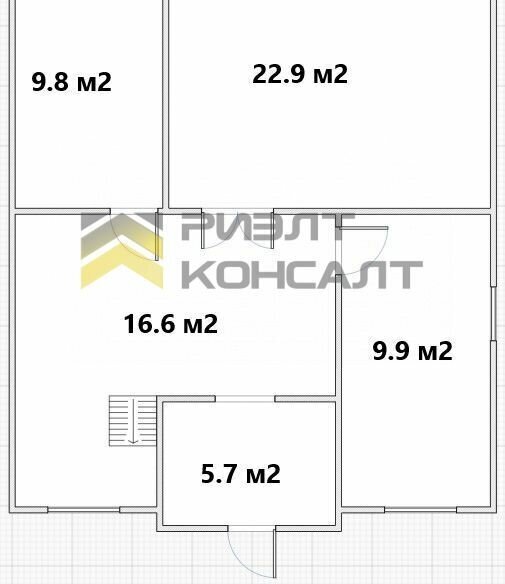 дом р-н Омский с Троицкое ул 1-я Челябинская 18 фото 5