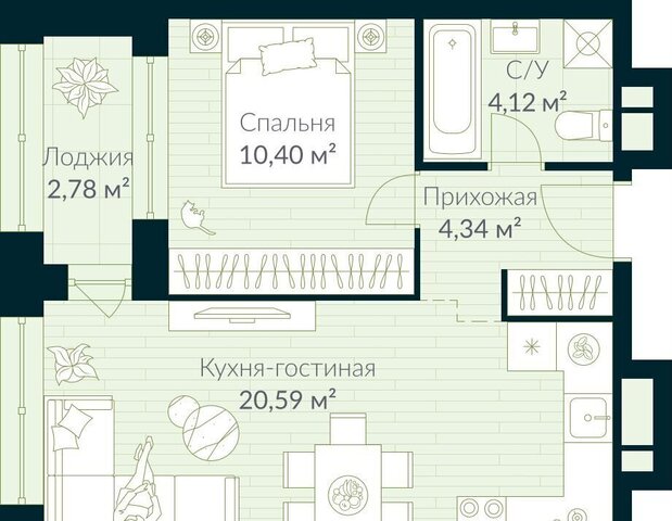 р-н Октябрьский б-р Давлеткильдеева/ул. Рудольфа Нуреева, блок-секция С-1. 1 фото