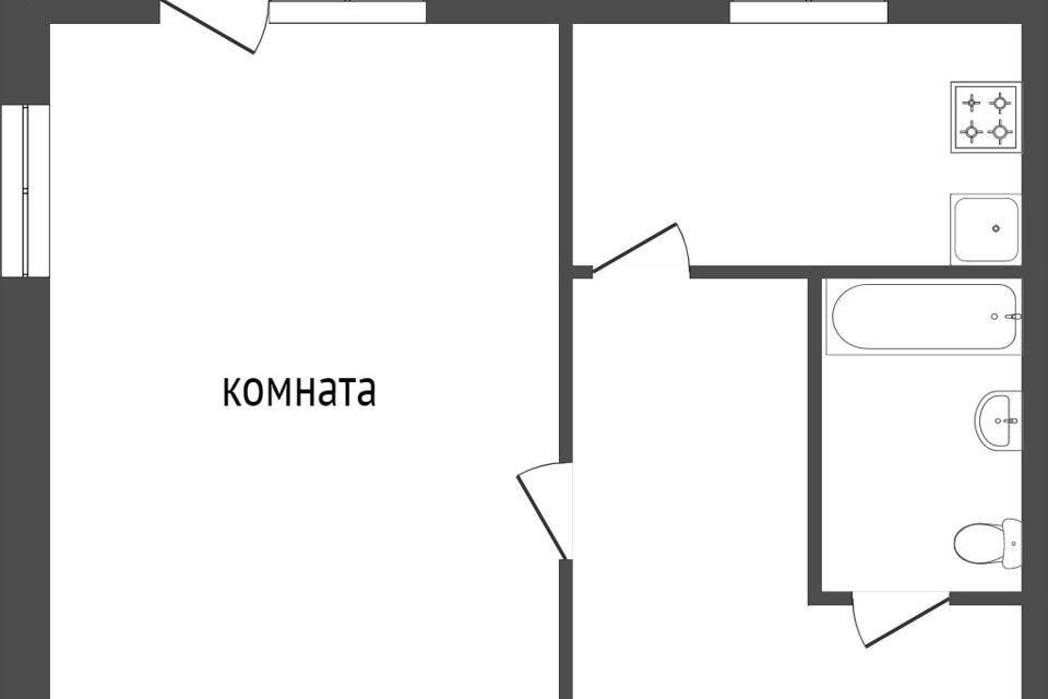 комната г Красноярск р-н Кировский пр-кт им.газеты "Красноярский рабочий" 99 городской округ Красноярск фото 4