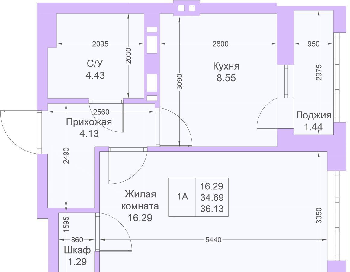 квартира г Казань р-н Советский ул Александра Курынова 3 корп. 1 фото 4