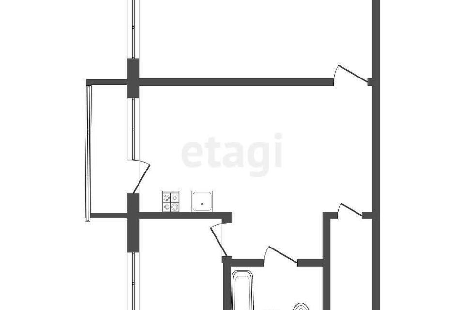 квартира г Томск р-н Октябрьский ул Беринга 18/3 Томский район фото 9