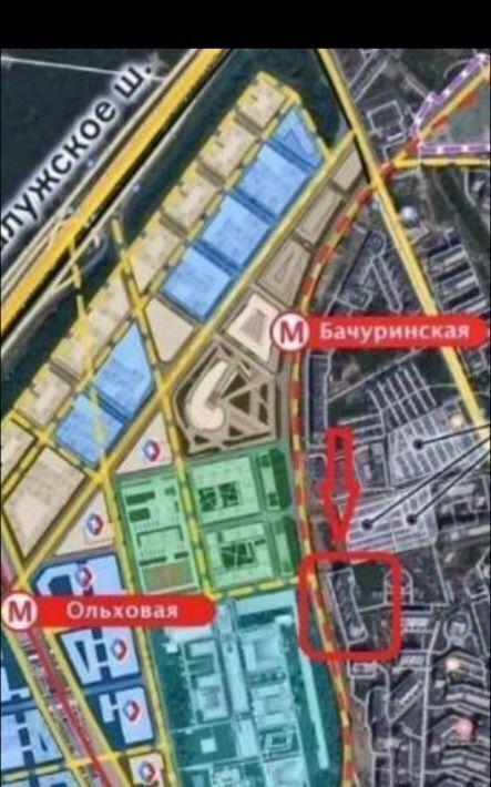 квартира г Москва п Сосенское п Коммунарка ул Сосенский Стан 11 метро Новохохловская фото 9