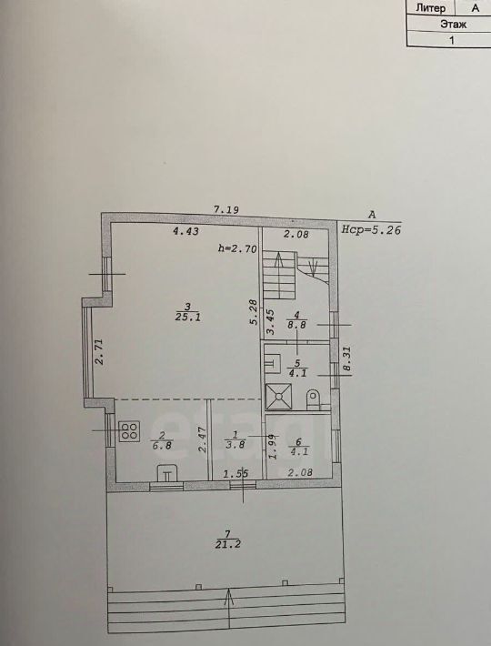 дом р-н Новосибирский Кубовинский сельсовет, Лаки Парк кп, просп. Загородный фото 20