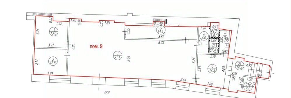 офис г Москва метро Тульская пер Холодильный 1с/4 3к фото 18