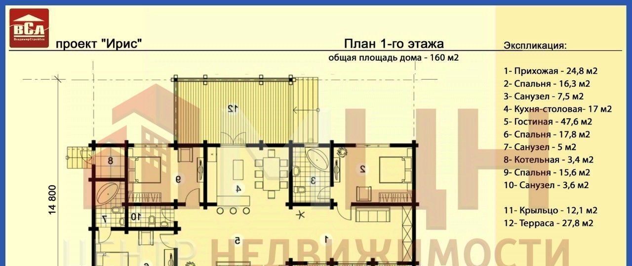 дом р-н Конаковский снт Московское море просп. Федеративный, комплекс фото 14