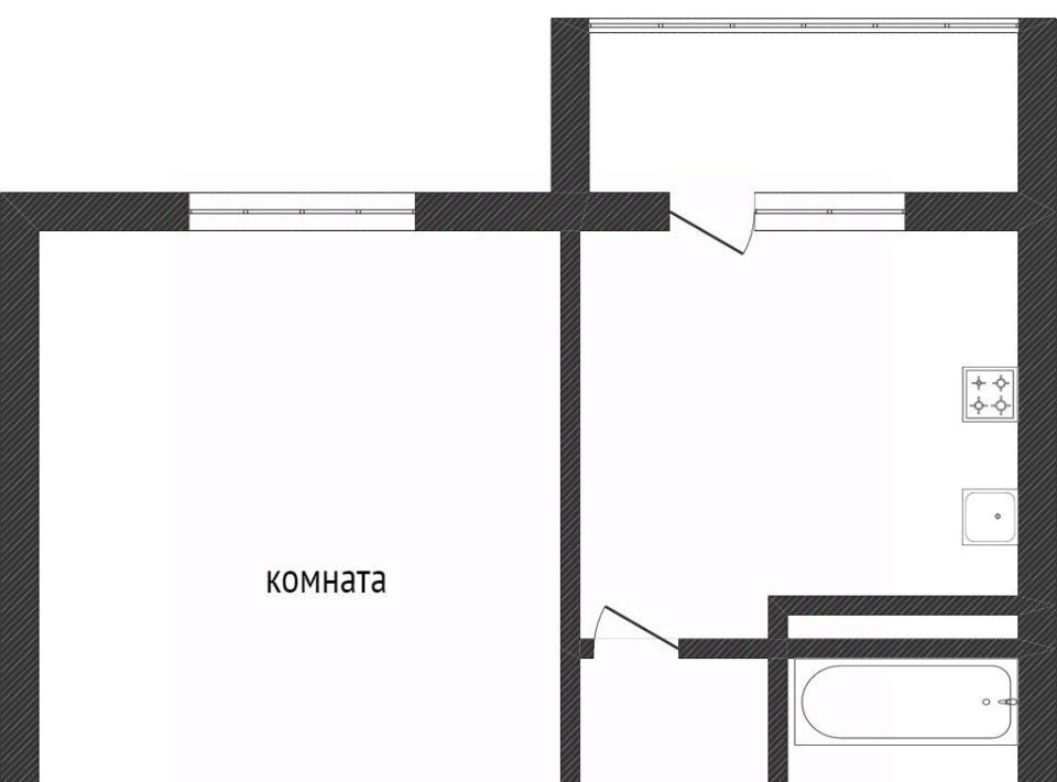 квартира г Пенза р-н Октябрьский ул Генерала Глазунова 6 фото 7