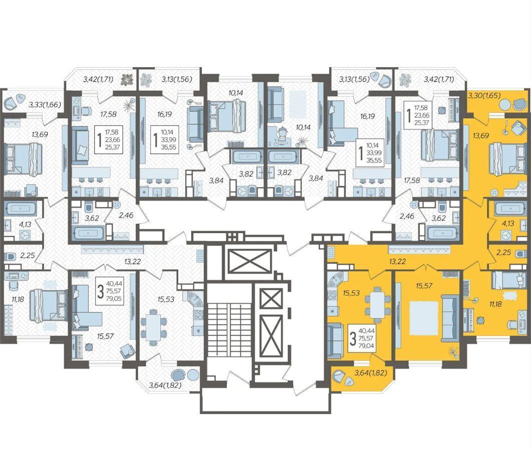 квартира г Краснодар р-н Карасунский ул Уральская 87/7 фото 2