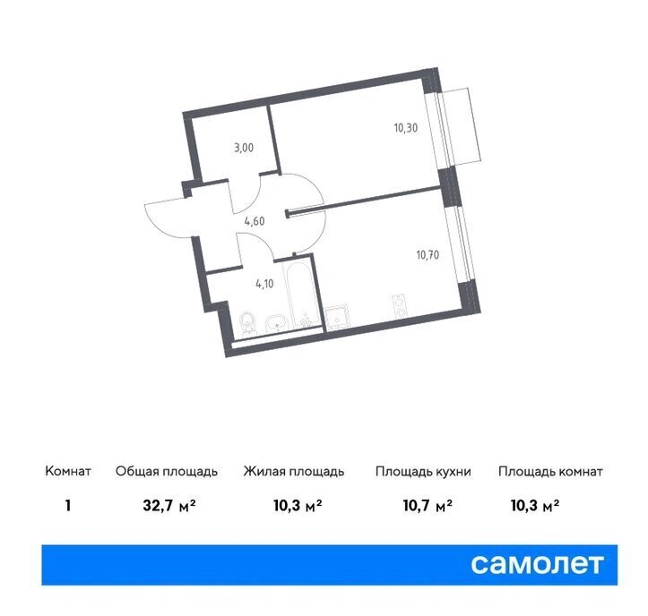 квартира г Москва ТиНАО Внуково ЖК Квартал Западный 3 Санино фото 1