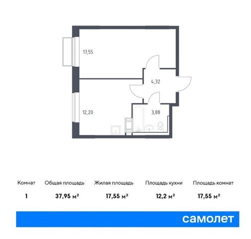 п Мирный Томилино, жилой комплекс Томилино Парк, к 6. 3 фото