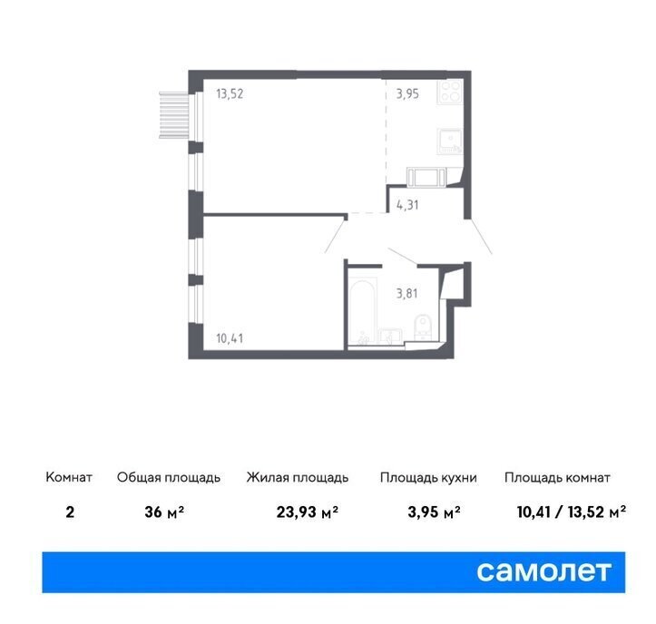 квартира г Москва САО Молжаниновский ЖК Молжаниново Подрезково, к 3, Московская область фото 1