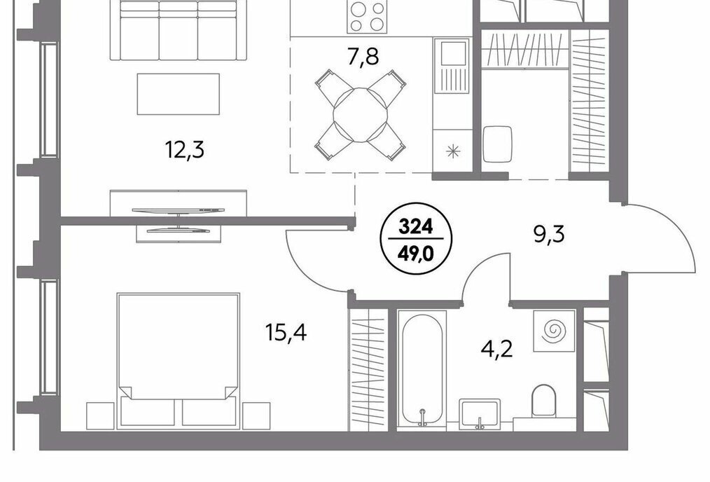 квартира г Москва метро Бауманская Бауманка ул Фридриха Энгельса 58с/1 фото 1