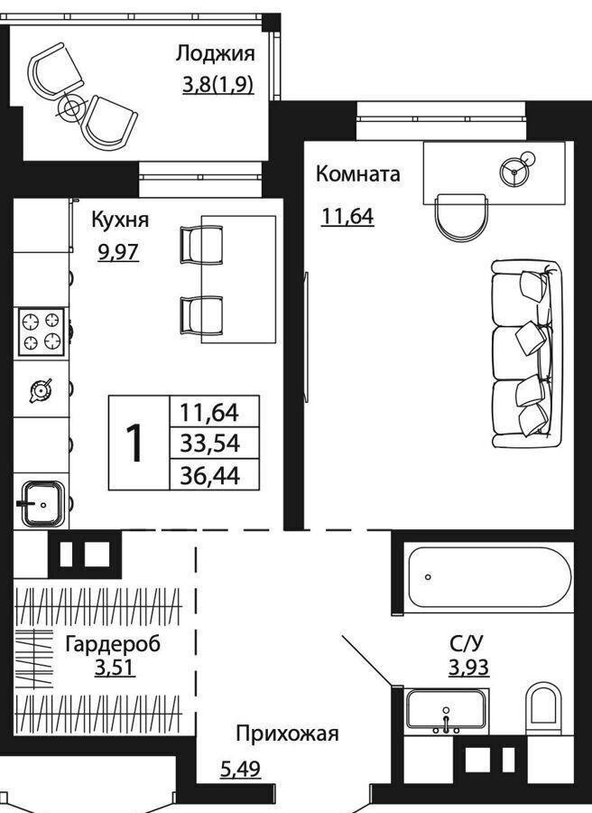 квартира г Ростов-на-Дону р-н Пролетарский ул Текучева 368 фото 2