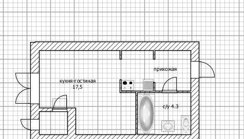 квартира г Уфа р-н Октябрьский ул Энтузиастов 7 ЖК Tau House фото 26