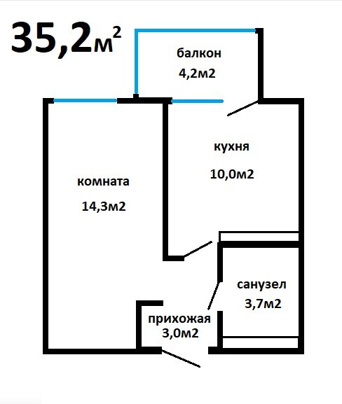 квартира г Симферополь р-н Киевский пр-кт Александра Суворова 15 фото 1