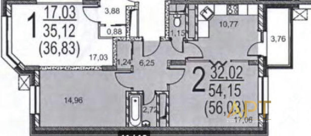 квартира г Москва ул 6-я Радиальная 7/6к 2 фото 15