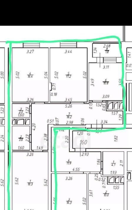 квартира г Казань метро Горки р-н Советский ул Аделя Кутуя 110дк/2 фото 20